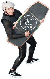 Wakeskate Sticker by B360 Riding-Shirts