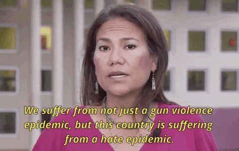 Veronica Escobar Gun Violence GIF by GIPHY News