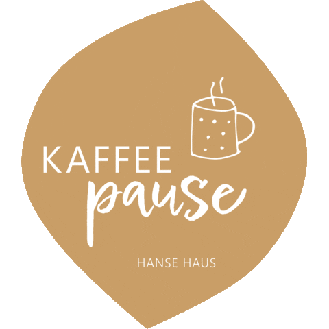 Coffee Break Sticker by Hanse Haus
