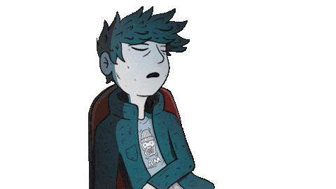 Sleepy Arctic Monkeys Sticker by bandaingrime