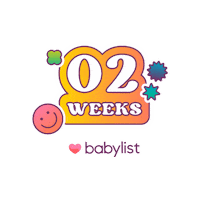 Baby 2 Weeks Sticker by Babylist