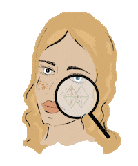 Skincare Glow Sticker by Pfeffer Sal