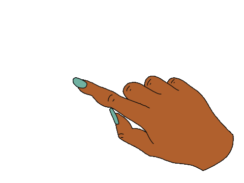 look what Sticker by The Nailscape