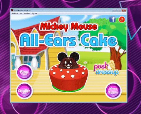 downloadhoy giphygifmaker descargar juego mickey mouse all-ears cake GIF