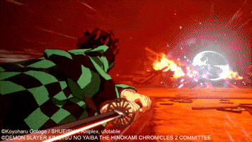 Video Game Fighting GIF by Demon Slayer: The Hinokami Chronicles 2