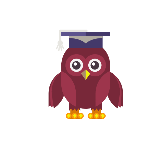splashanimation giphyupload owl owl graduation GIF