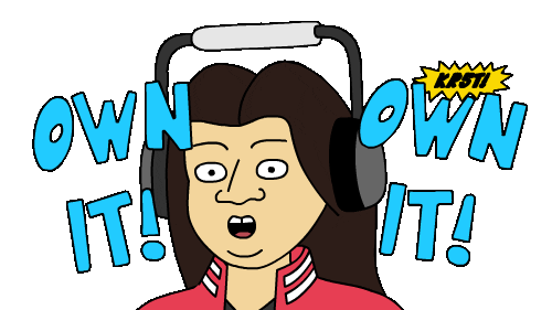 Own It Adult Swim Sticker by Augenblick Studios