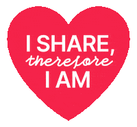 Heart Sharing Sticker by formdusche