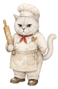 Cat Biscuits Sticker