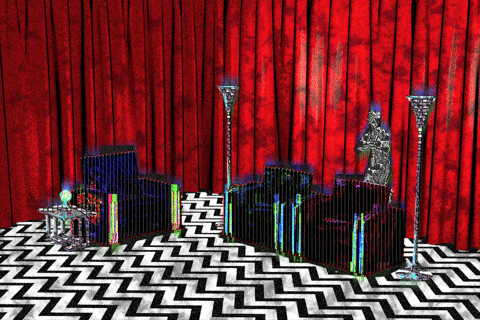 Twin Peaks Glitch GIF by davidvnun