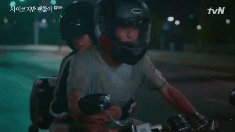 Fly_Colours giphygifmaker kdrama its ok not to be ok GIF