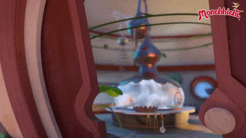 angry animation GIF by Monchhichi