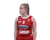 Basket_fi sport basketball hoops koripallo Sticker
