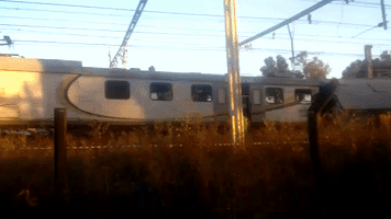 Driver Killed in Train Collision Near Johannesburg