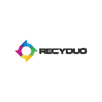 RECYDUO trash recycle garbage reciclar Sticker