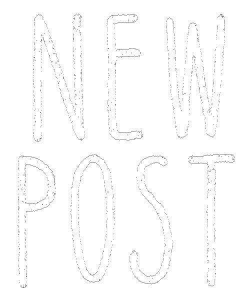 Pink New Post Sticker