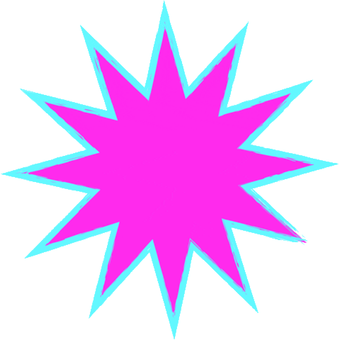 EeeesEeees giphyupload spiral badge spikey Sticker