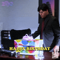 Giving Happy Birthday GIF by Marcel Katz / The Art Plug