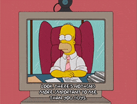 bored homer simpson GIF