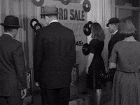 scottok records twilight zone to serve man record sale GIF