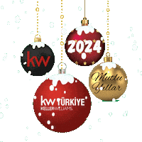 Happy New Year Christmas Sticker by Didem İldeş KW Cadde