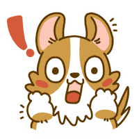 Welsh Corgi Omg Sticker by Lazy Corgi