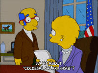 serious lisa simpson GIF