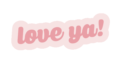 Text Love Sticker