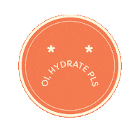 seekinghana drink water sad face hydrate Sticker