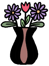 Flower Sticker by Ruppert Tellac