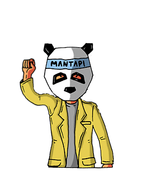 Abimanyua giphyupload panda semangat aabimanyu Sticker