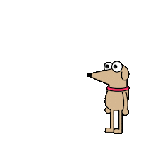 Bassrootz animation dog sticker ok Sticker