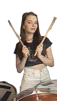 DeaMatrona drums belfast rockmusic northernireland Sticker