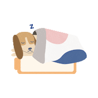Zzz Unwind Sticker by Sunday Bedding