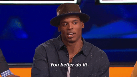 proud cam newton GIF by ABC Network