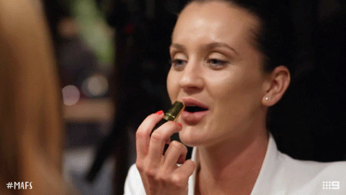 pucker up channel 9 GIF by Married At First Sight Australia