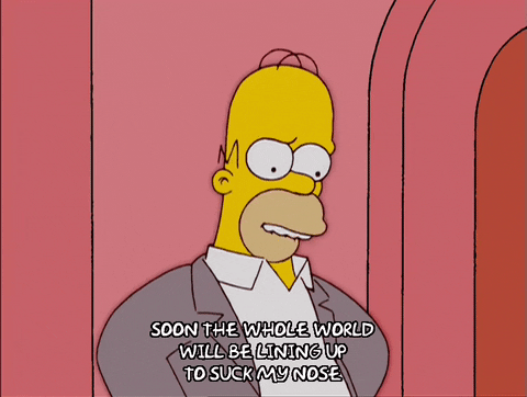 happy homer simpson GIF