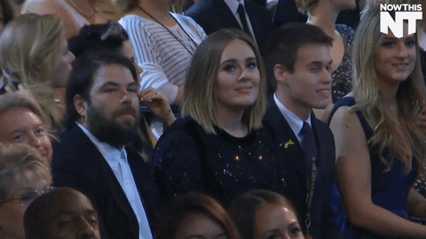 adele lol GIF by NowThis 