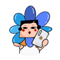 Talking Call Me Sticker