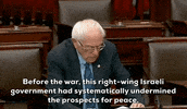 Bernie Sanders Israel GIF by GIPHY News