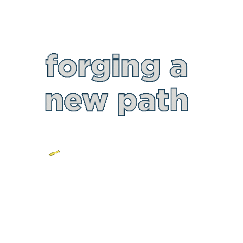 Pow Newpath Sticker by POW_AT