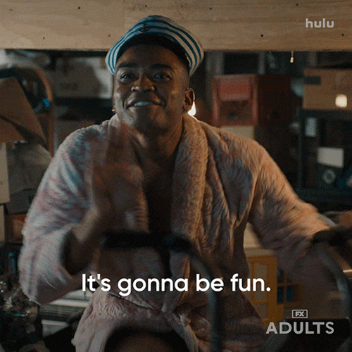 Working Out Lets Go GIF by Adults