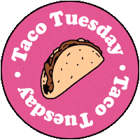 Tacos Sticker by robe.prieto