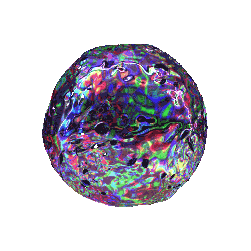 3D Colors Sticker by Vince Mckelvie