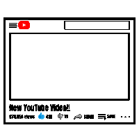 Youtube Sticker by Shelly Saves the Day