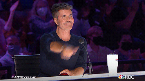 Simon Cowell Wow GIF by America's Got Talent