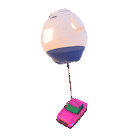 3D Celebrate Sticker