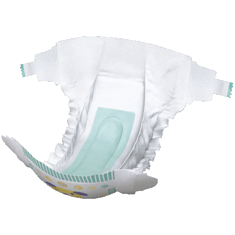 PomPomFraldas giphyupload accident protection pee Sticker