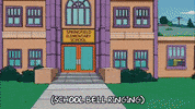 happy bart simpson GIF