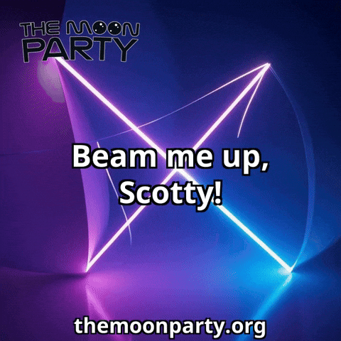 Lasers Beam GIF by The Moon Party